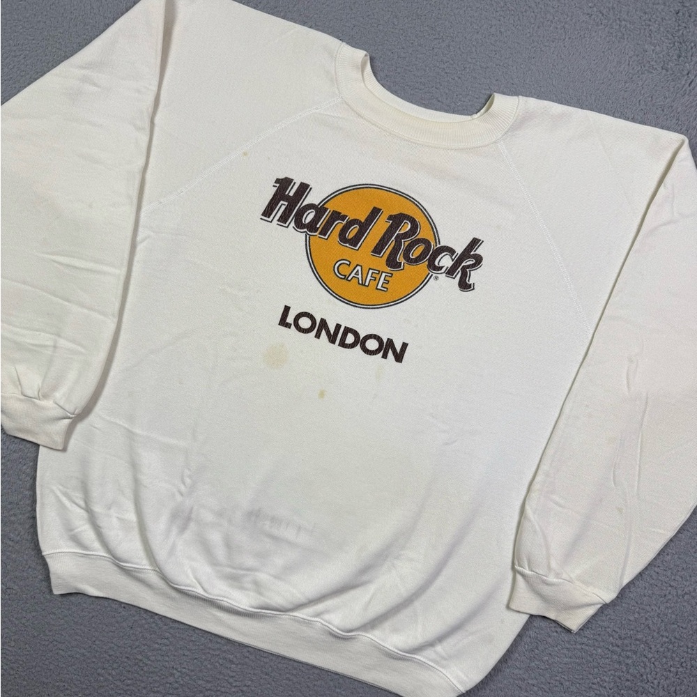 Vintage 80s Hard Rock Cafe‎ London sweatshirt